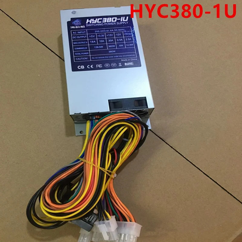 HYC Small Flex 1U K39 K35 정격 380W 피크 450W 전원공급장치 HYC380-1U FSP270-60LE 새 원본 PSU
