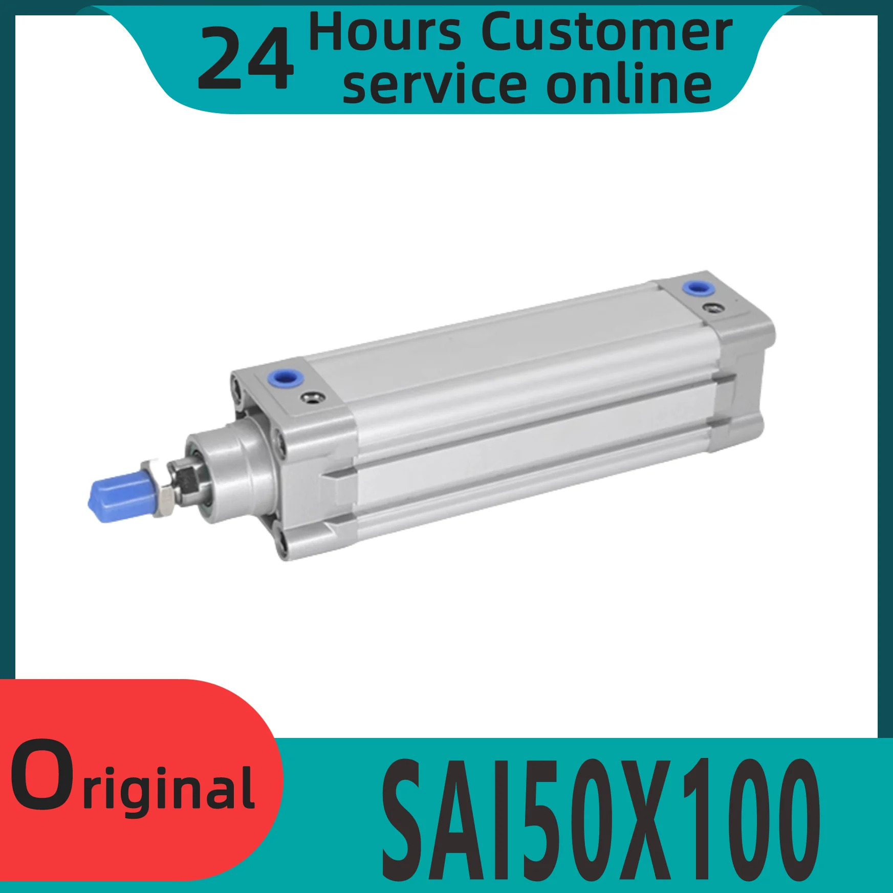 오리지널 표준 실린더 SAI50X100 SAI50X125 SAI50X150 SAI50X160 신