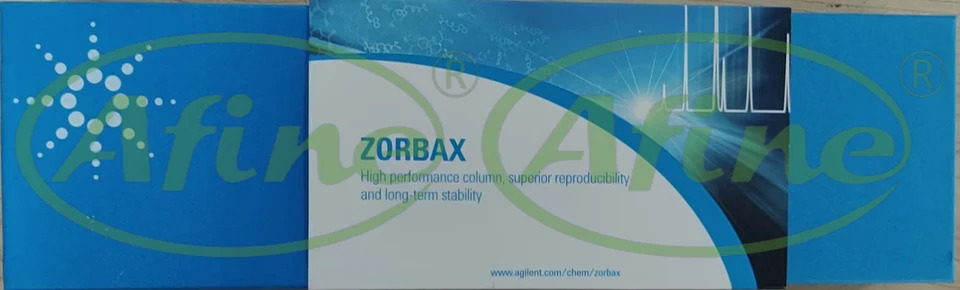 AFINE Agilent 884950-553 ZORBAX Rx-C8 컬럼 다공성 실리카 탄소 로딩 5um 4.6x250mm
