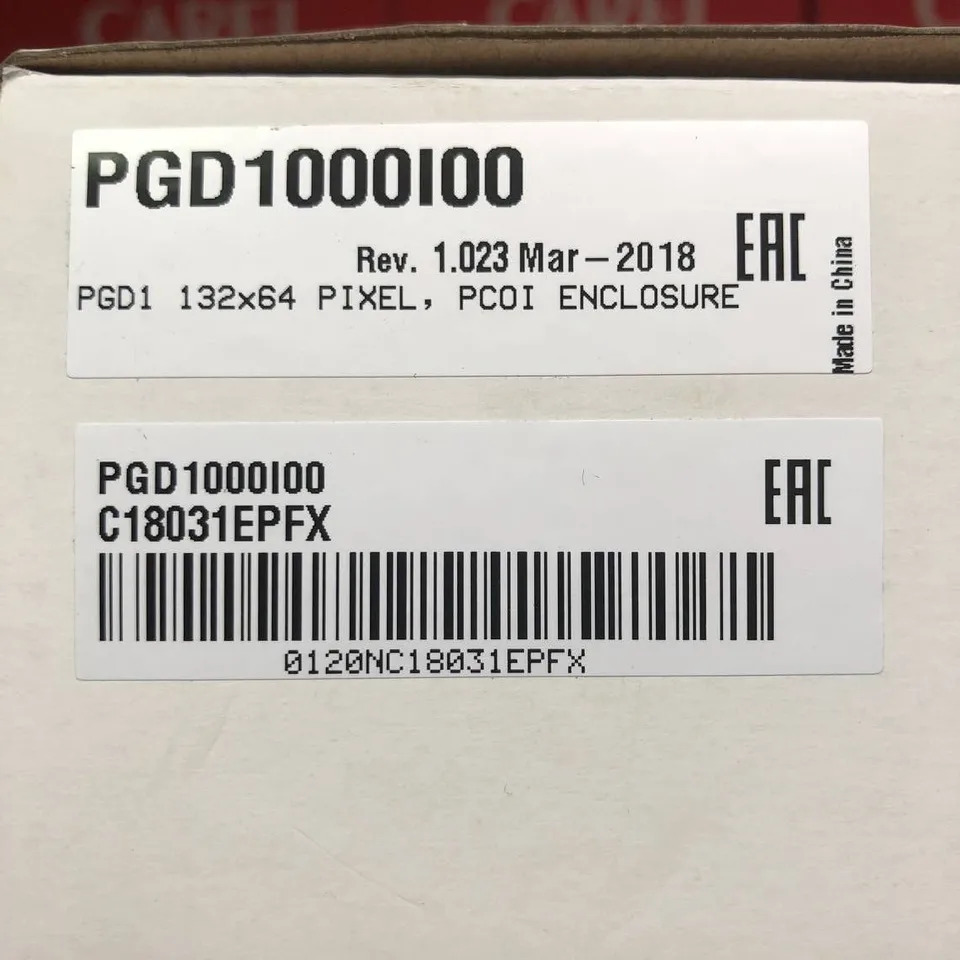 이탈리아 Carle 에어컨 룸 정밀 작동 패널 PGD1000I00 PGD1OOOIOO