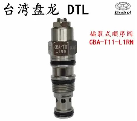 DTL 나사 삽입 카운터웨이트 밸브 CBA-T02-L1RN CBA-T11-L1RV CBA-T11-L1RN CBA11-3CHL40 CPF-093-2.0 CBA-T17-L1RN