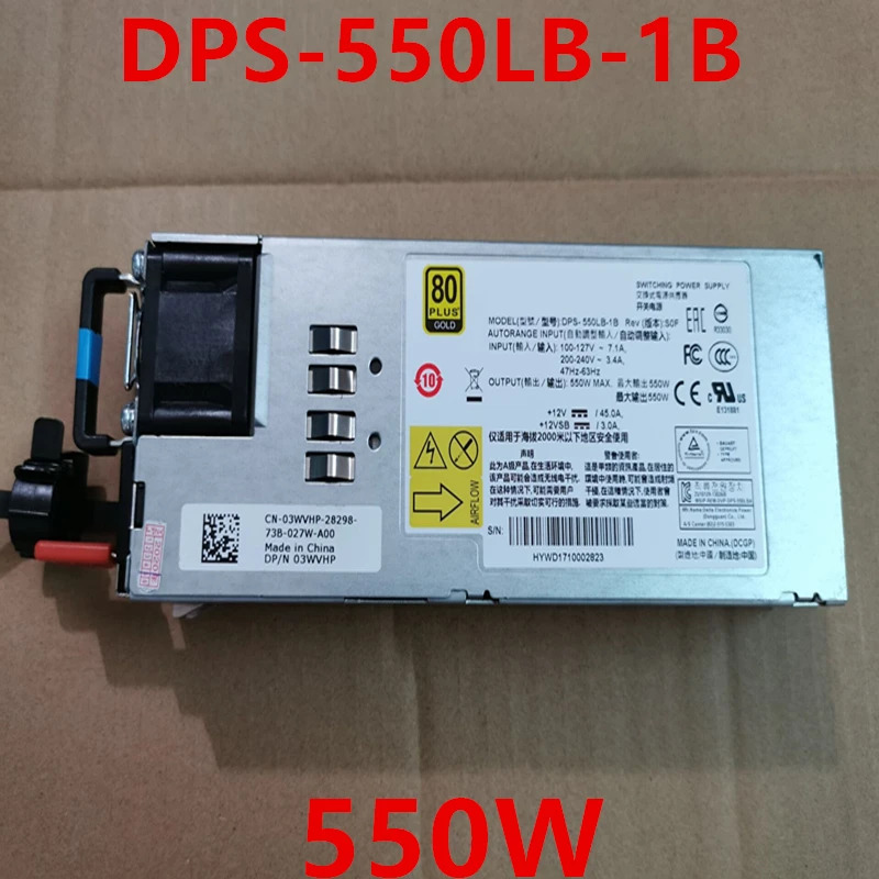 Dell S4048T-ON 550W 전원공급장치 DPS-550LB-1B 03WVhp호환 DPS-550LB-1 B새 원본 PSU
