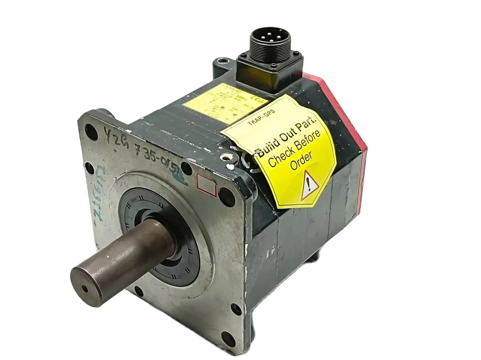 A06B-0243-B100 Fanuc 서보모터 리퍼 완료 Ok A06B 0243 B100