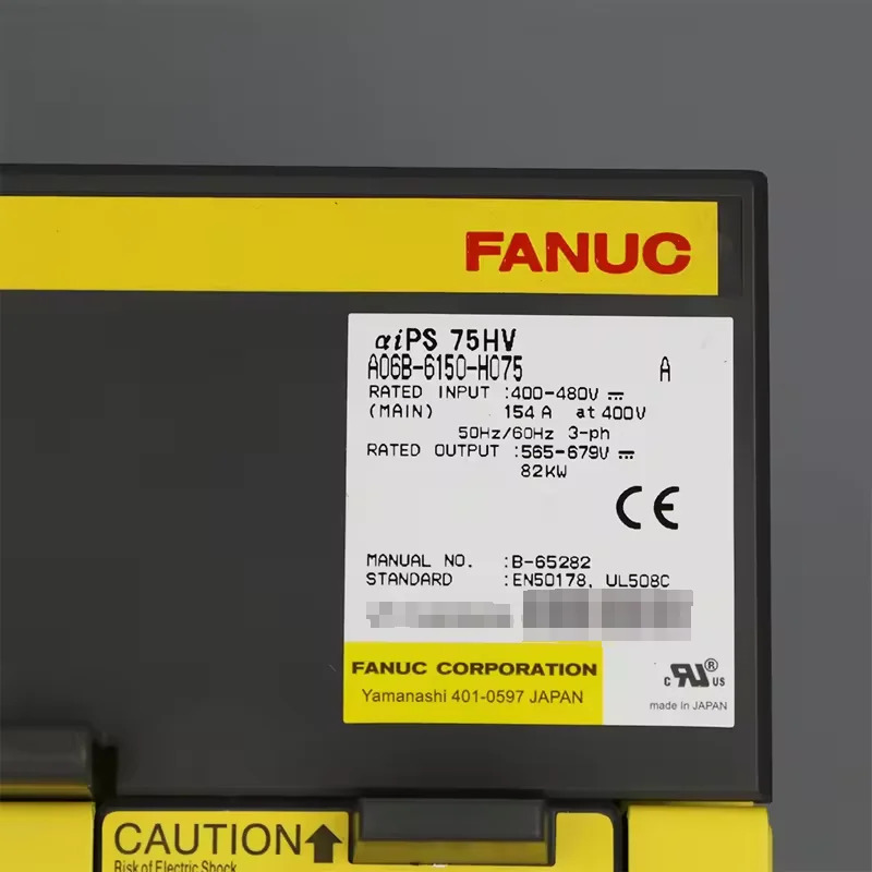 A06B-6150-H075 Fanuc 서보 드라이브 증폭기 모듈 리퍼 완료 A06B 6150 H075