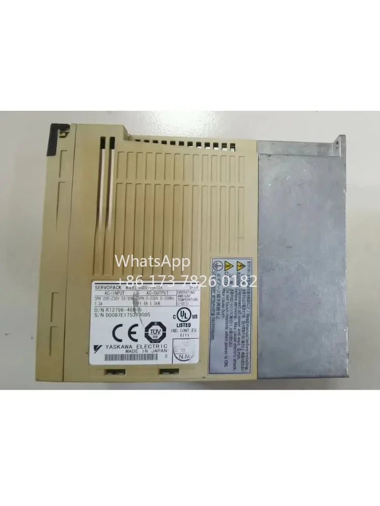 SGDS-15A12A 리퍼 서보 드라이브 1.5kW 기능 OK