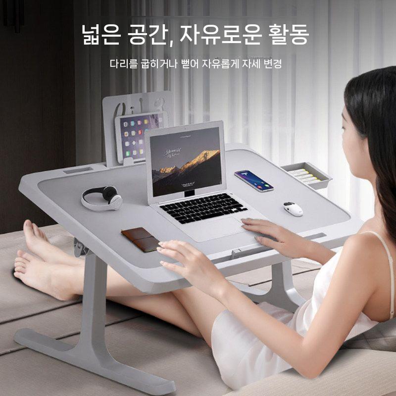 다용도 접이식책상 소형 컴퓨터 침실 탁자 공부 벽걸이 조절 학생 작업대 심플 - 상세 이미지 2