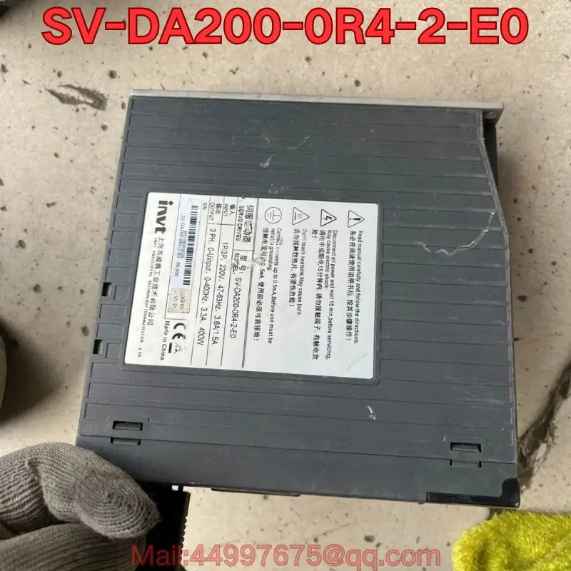 리퍼 SV-DA200-0R4-2-E0 서보 드라이브 기능 리퍼는 정상