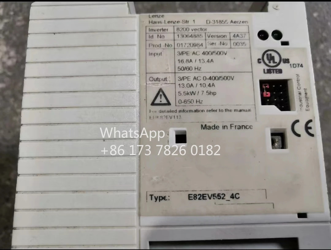 E82EV5524C 리퍼 인버터 5.5kW/7.5hp호환 기능 작동 OK