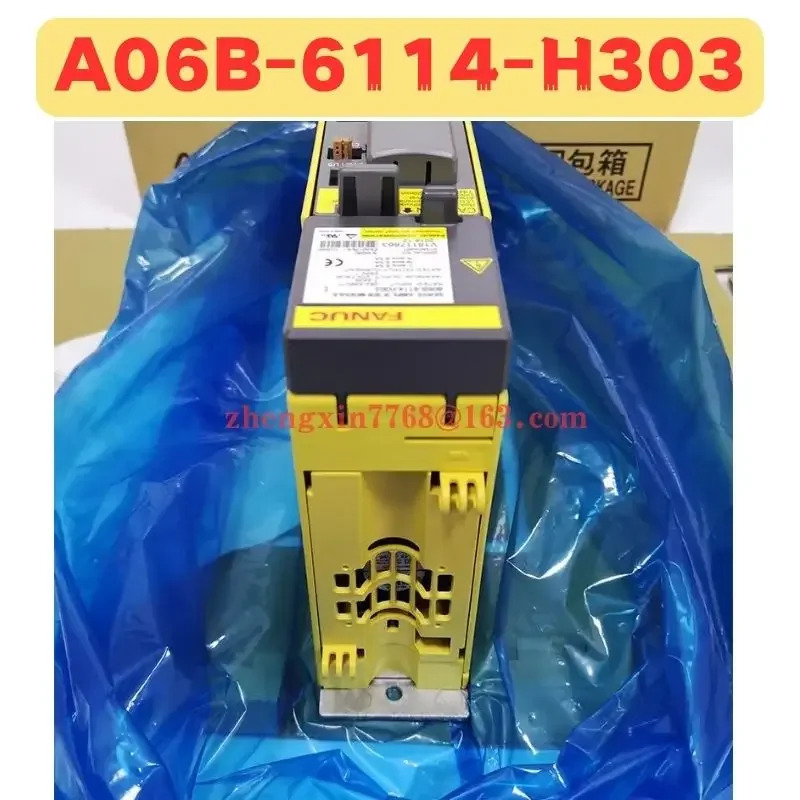 오리지널 A06B-6114-H303 서보 드라이브 A06B 6114 H303 신