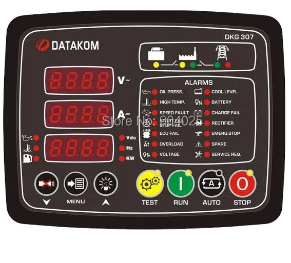 DATAKOM 디젤 발전기 세트 컨트롤러 DKG307 MPU