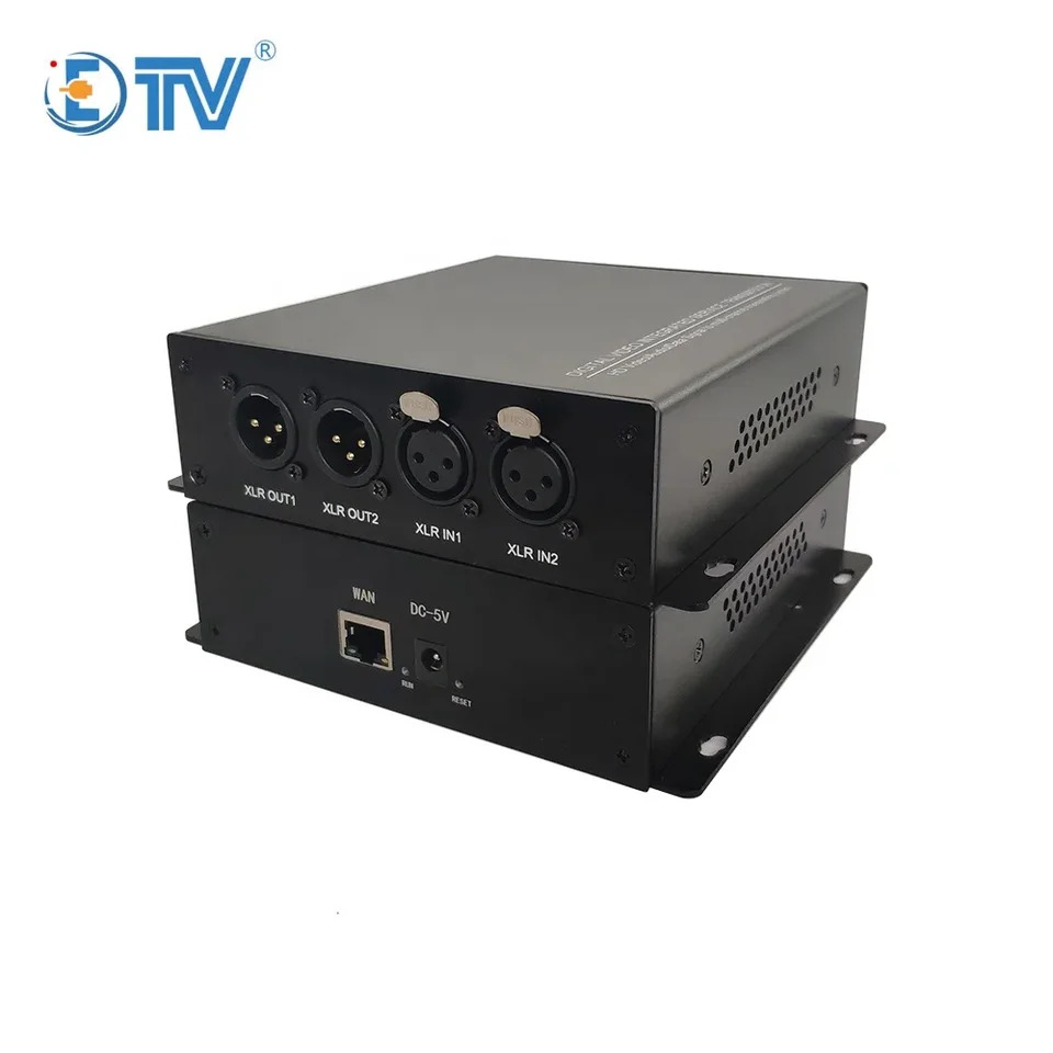 ETV 단테 오디오 인코더 디코더 XLR 코덱
