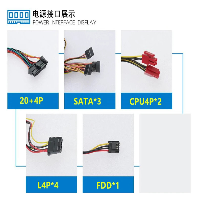 Enhance오리지널 PSU 전원공급장치 ENP-7025D ENP 7025D 1U 250W 신