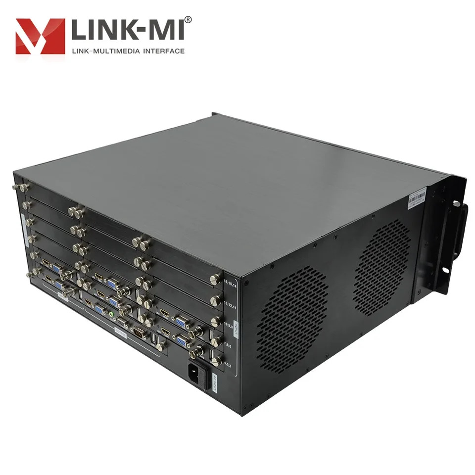 LINK-MI 6x1 멀티 뷰어 HDMI VGA CVBS 1080p HD 비디오 멀티플렉서 PIP 지지대 어디서나 이미지