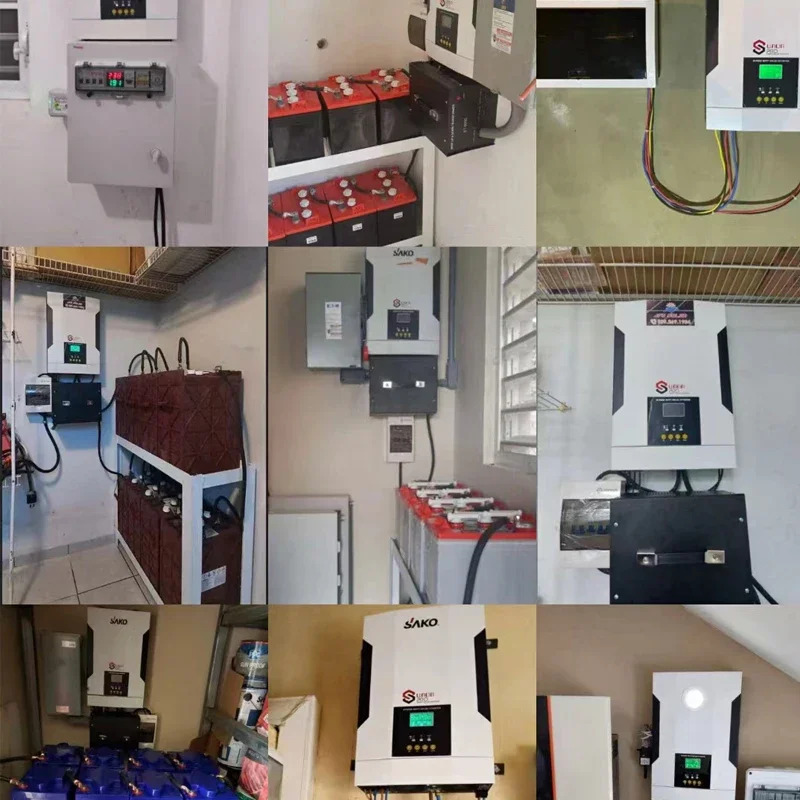 Sako Sunon Pro 전원 차단 그리드 태양광 하이브리드 인버터 3.5Kw 12V 220V 50Hz 60Hz 발전기 디자인