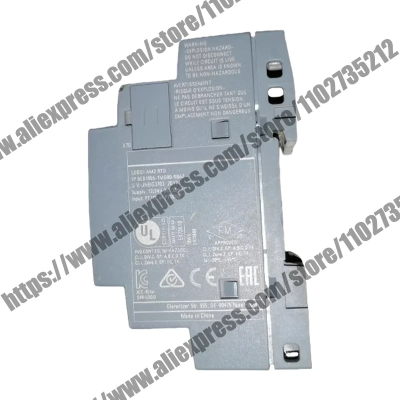 원본 6ED1055-1MD00-0BA2 6ED1055 1MD00 0BA2 PLC 아날로그 확장 모듈