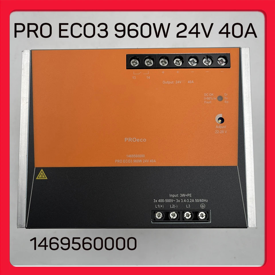 Weidmuller 1469560000 PRO ECO 스위치 전원공급장치 960W 24V 40A