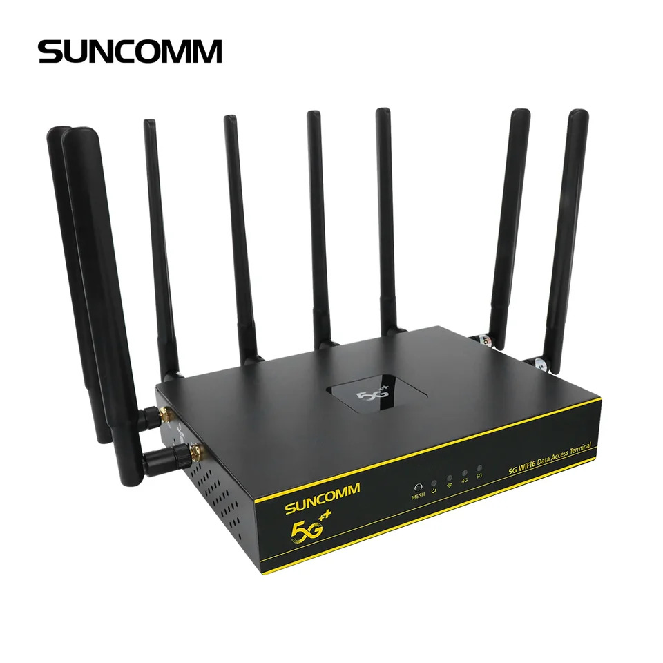 모바일 포장 전원 라우터 어댑터 외부 안테나 Lte SIM 카드 슬롯 휴대홈 엔터프라이즈 5G