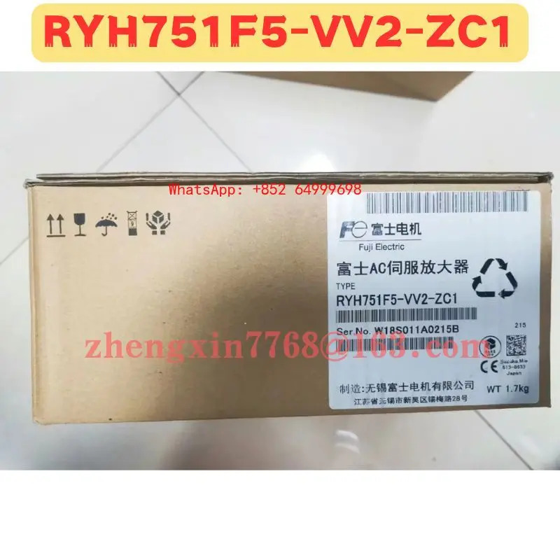 오리지널 RYH751F5-VV2-ZC1 서보 드라이브 RYH751F5 VV2 ZC1 신