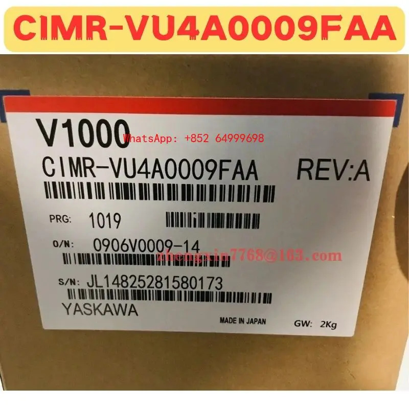 오리지널 CIMR-VU4A0009FAA 주파수 변환기 CIMR VU4A0009FAA