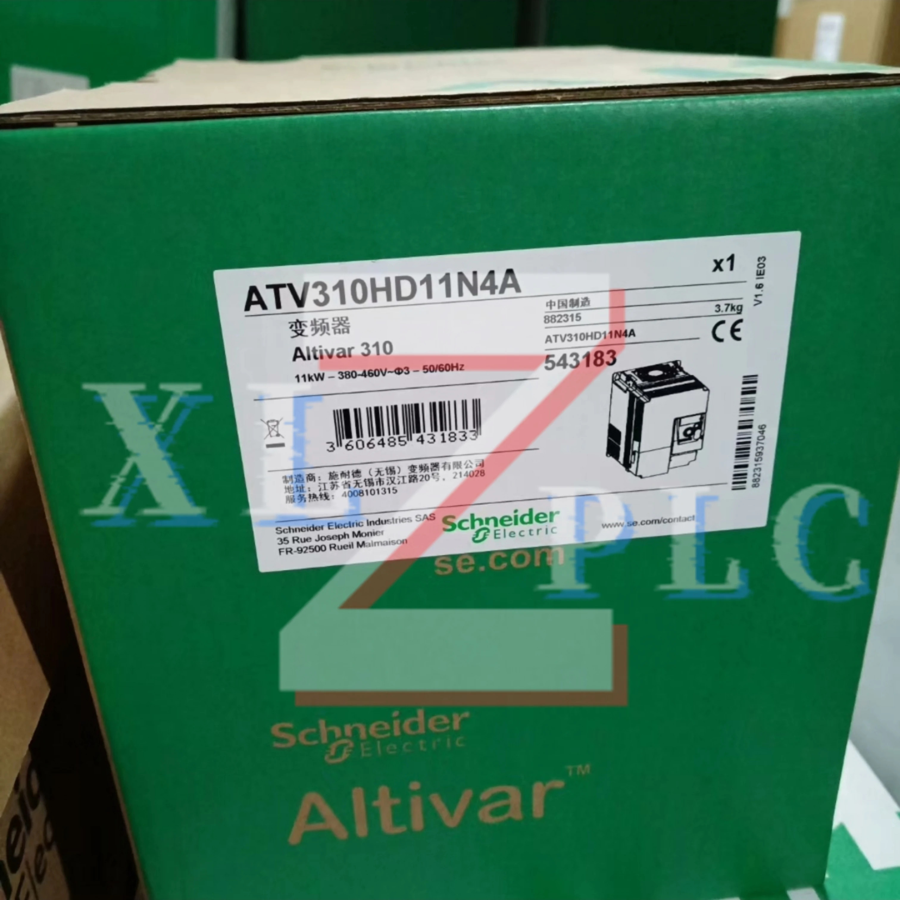 주파수 변환기 원본 ATV310HD11N4A 380-460V 3KW