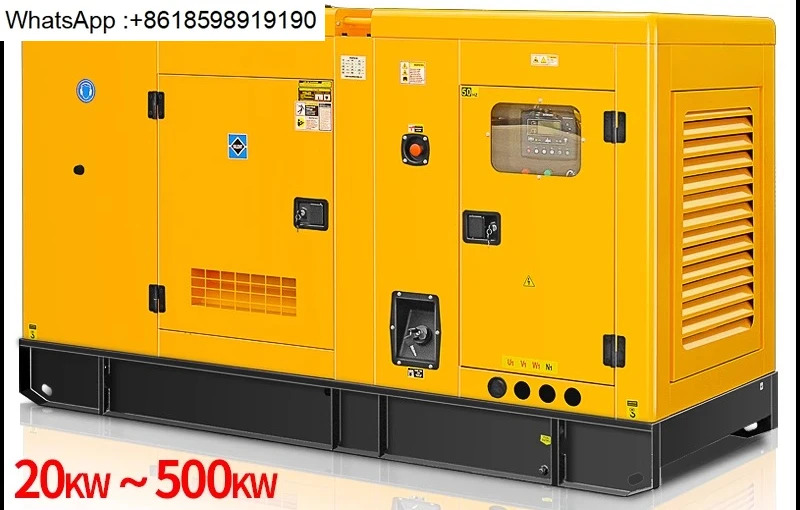 소형 무소음 20 30 50 100 150KW 발전기 세트 200KVA 차량 300kW
