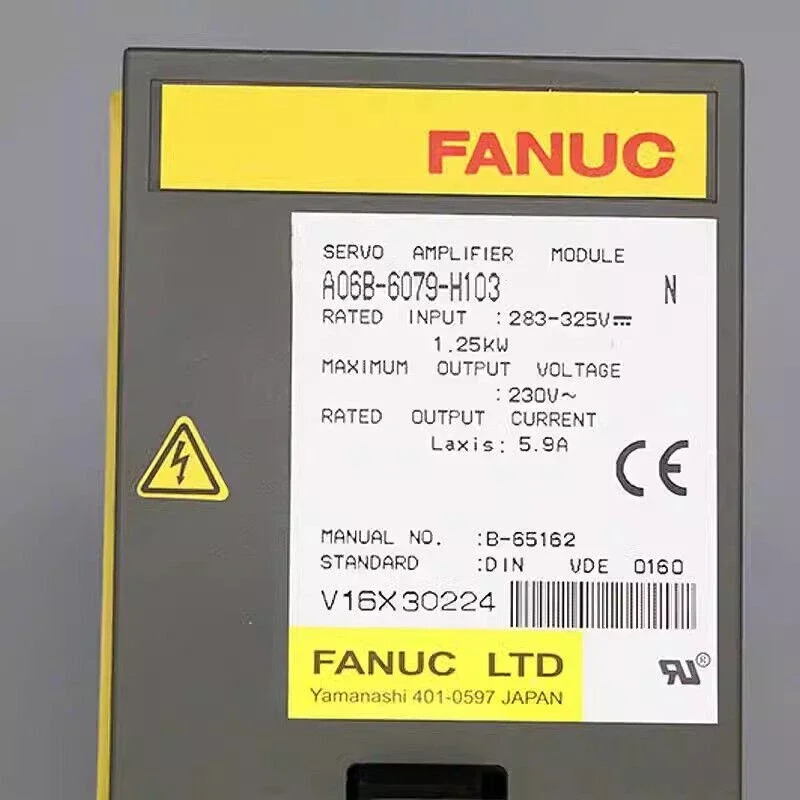 A06B-6079-H103 Fanuc 서보 드라이브 증폭기 모듈 리퍼 완료 A06B 6079 H103