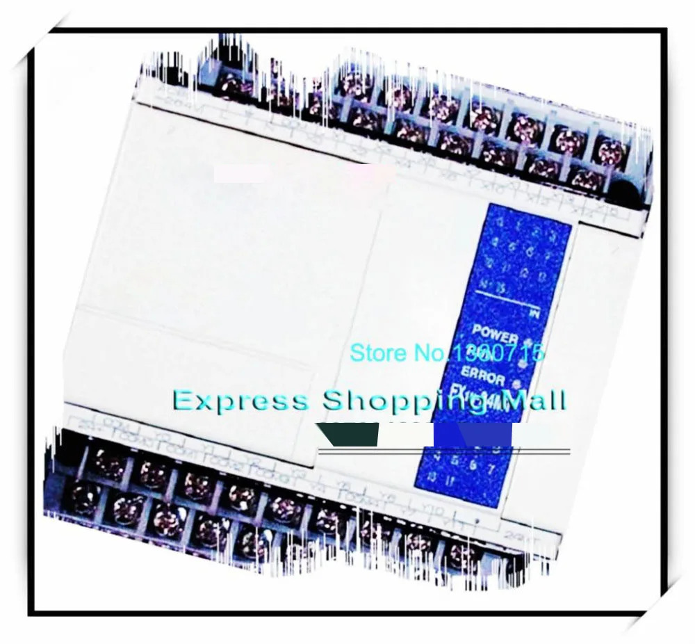 오리지널 FX1N-24MT-D PLC 14 입력 베이스 유닛 신