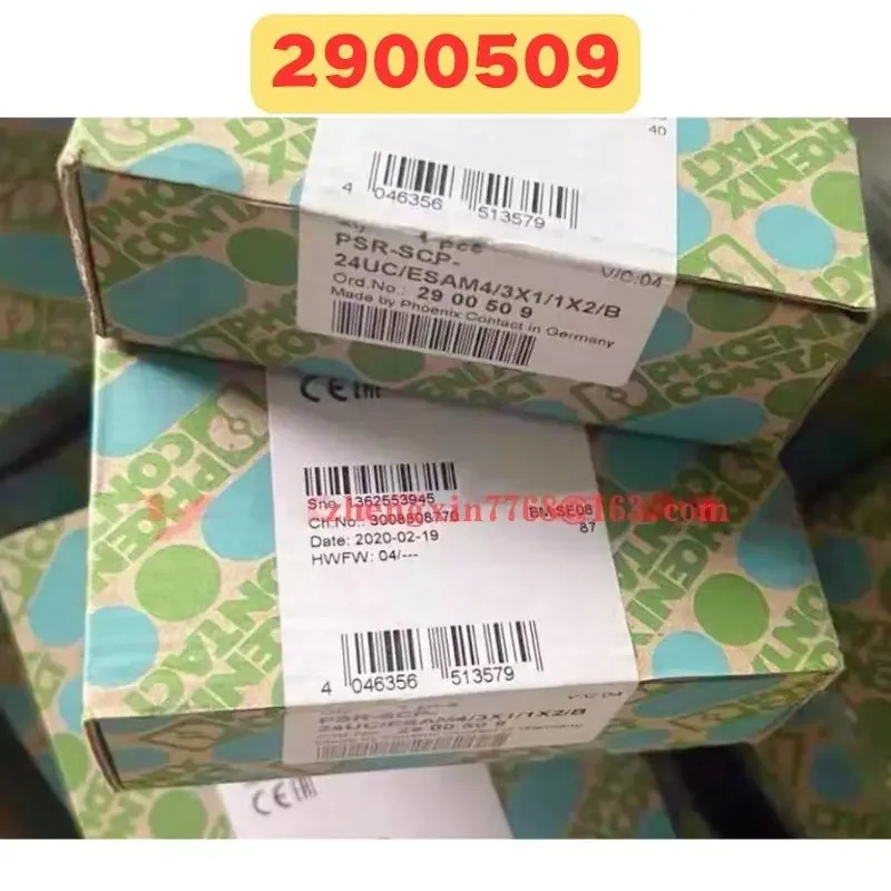 오리지널 안전 릴레이 2900509 PSR-SCP-24UC ESAM4 3X1 1X2 B 신