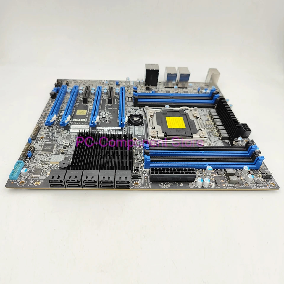 슈퍼마이크로 워크스테이션마더보드 LGA2011 지지대 E5-2600 1600 V4 V3 i7 DDR4 PCI-E 3.0 SATA3 X10SRA