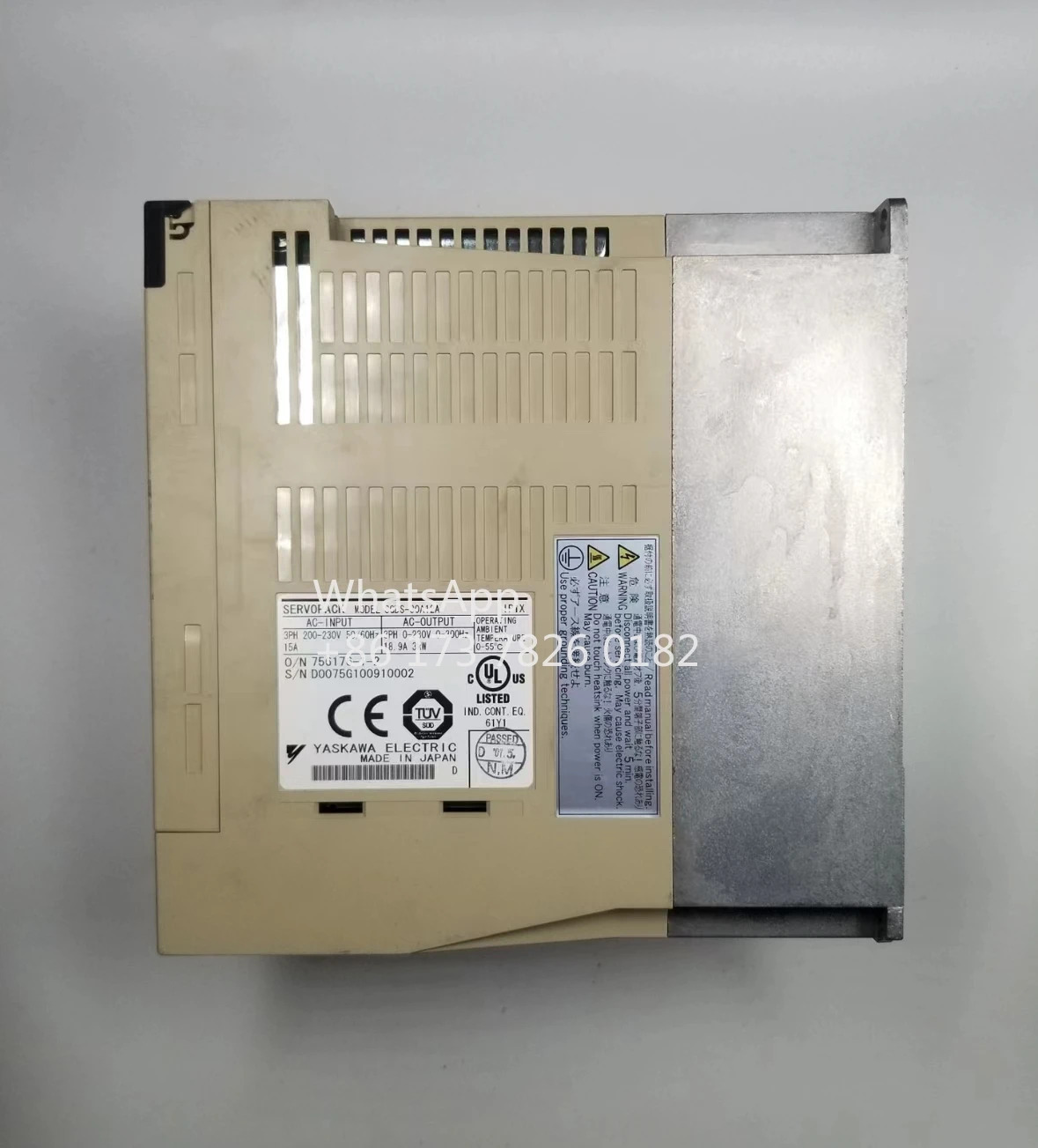 SGDS-30A12A 리퍼 서보 드라이브 3kW 기능 OK