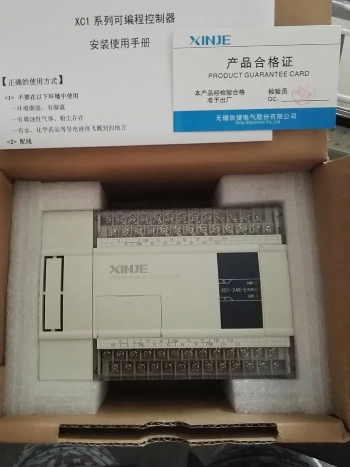 XD1-16R-E 프로그래밍 가능컨트롤러 XD1-16R-C 오리지널 XD1-16T-E Xinjie PLC8 In 8 Out 신