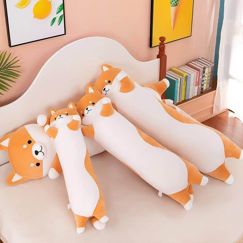 긴 바디필로우 솜포함 침대 베개 롱쿠션 커버 캐릭터 안고자는베개 - 상세 이미지 3