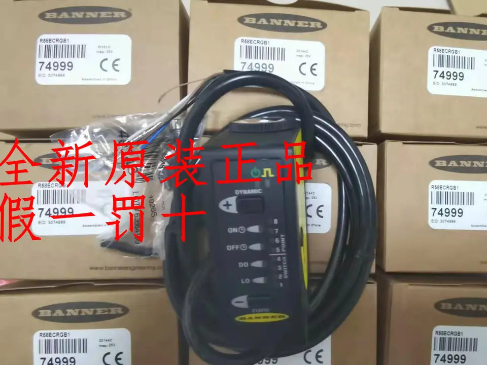R58Expert 배너 컬러 라벨 센서 R58ECRGB1Q 오리지널 원 페널티신