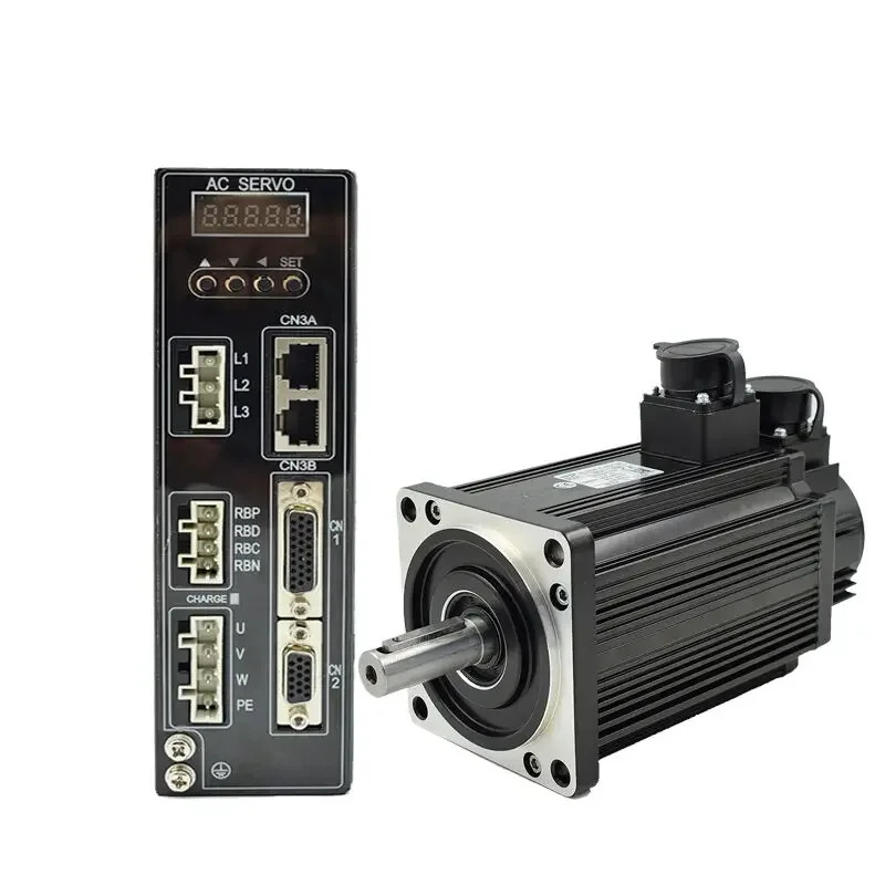 SZGH 서보모터 지지대 MODBUS 이더캣 CANopen 2kw 7.7NM 23 비트 절대 인코더 AC 모터 드라이버Ac