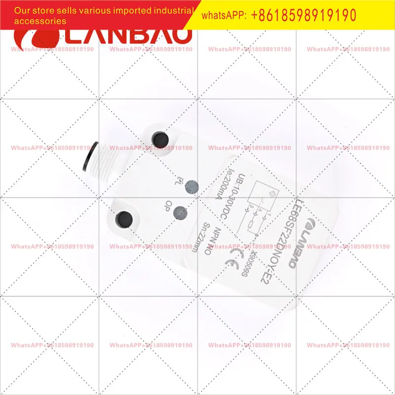 LE68SN25DNO E2 유도 센서 25mm DC 3선 플매트 카펫 러그사각 스위치