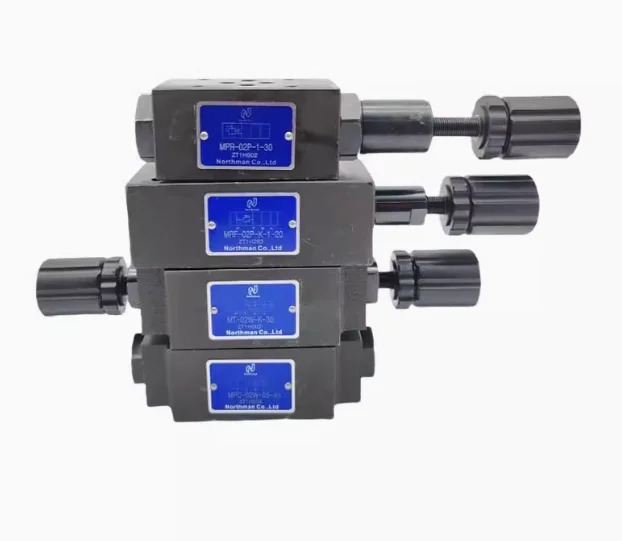 Northman 적층 감압밸브 MRF-02P-K-1-20 MPR-02P-K-1 MCS-04B-2-20 MCS-04A-2-20 MPR-02P-00-30 MRF-02A-K-1-50