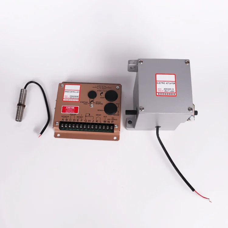 디젤 발전기 거버너 액추에이터 MSP675 센서 ESD5111 속도 컨트롤러 1 세트 ADC225 12V 24V