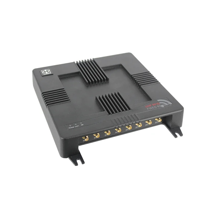 장거리 판독 범위 RFID 시스템 UHF 리더 RS232 RJ45 TCP/IP 통신 8 안테나 포트