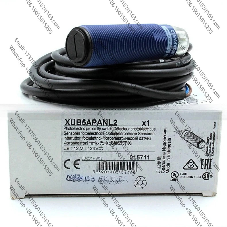 XUB5APANL2 XUB5ANANL2 M18 확산 반사 광전스위치 센서 새 원본