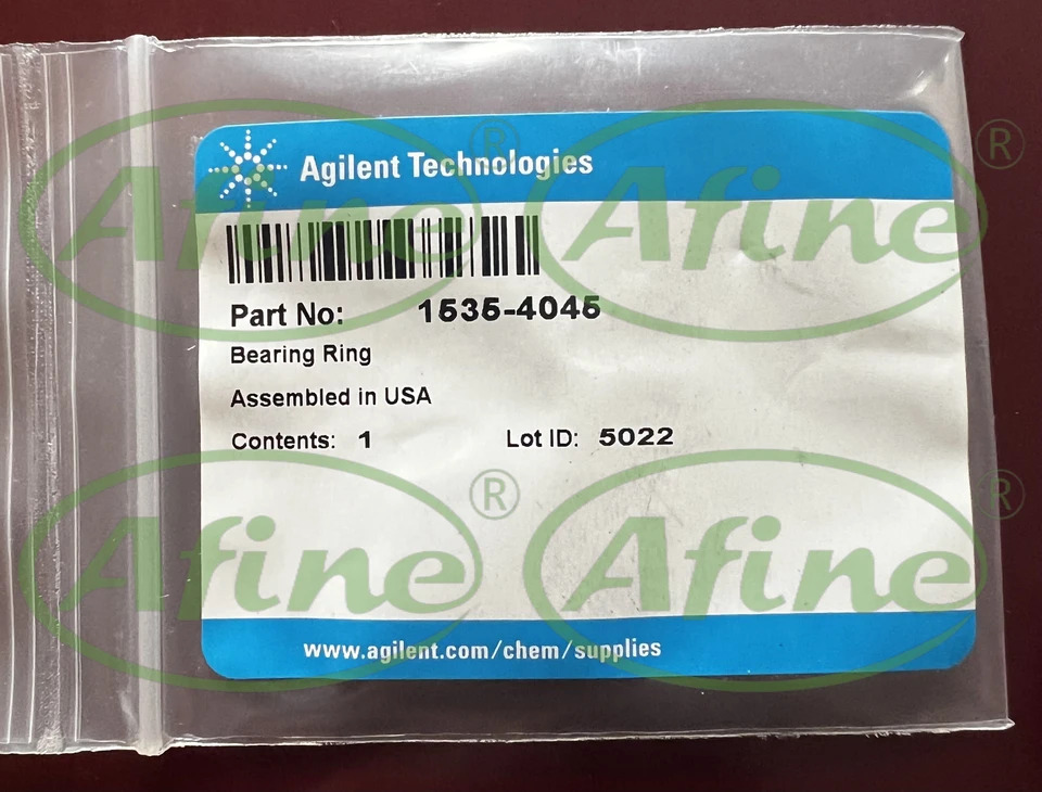 AFINE Agilent 1535-4045 룰론 PTFE 베어링 링 2D-LC 밸브 헤드 1300 바