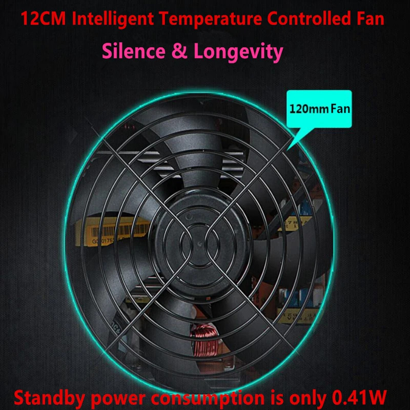 그레이트 월 액티브 사일런스 PC PSU 500W 피크 600W 전원공급장치 HOPE-6000DS 신