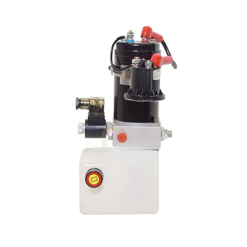 전기 팔레트 트럭DC12V 24V 0.75Liter 소형 유압 동력 장치 팩