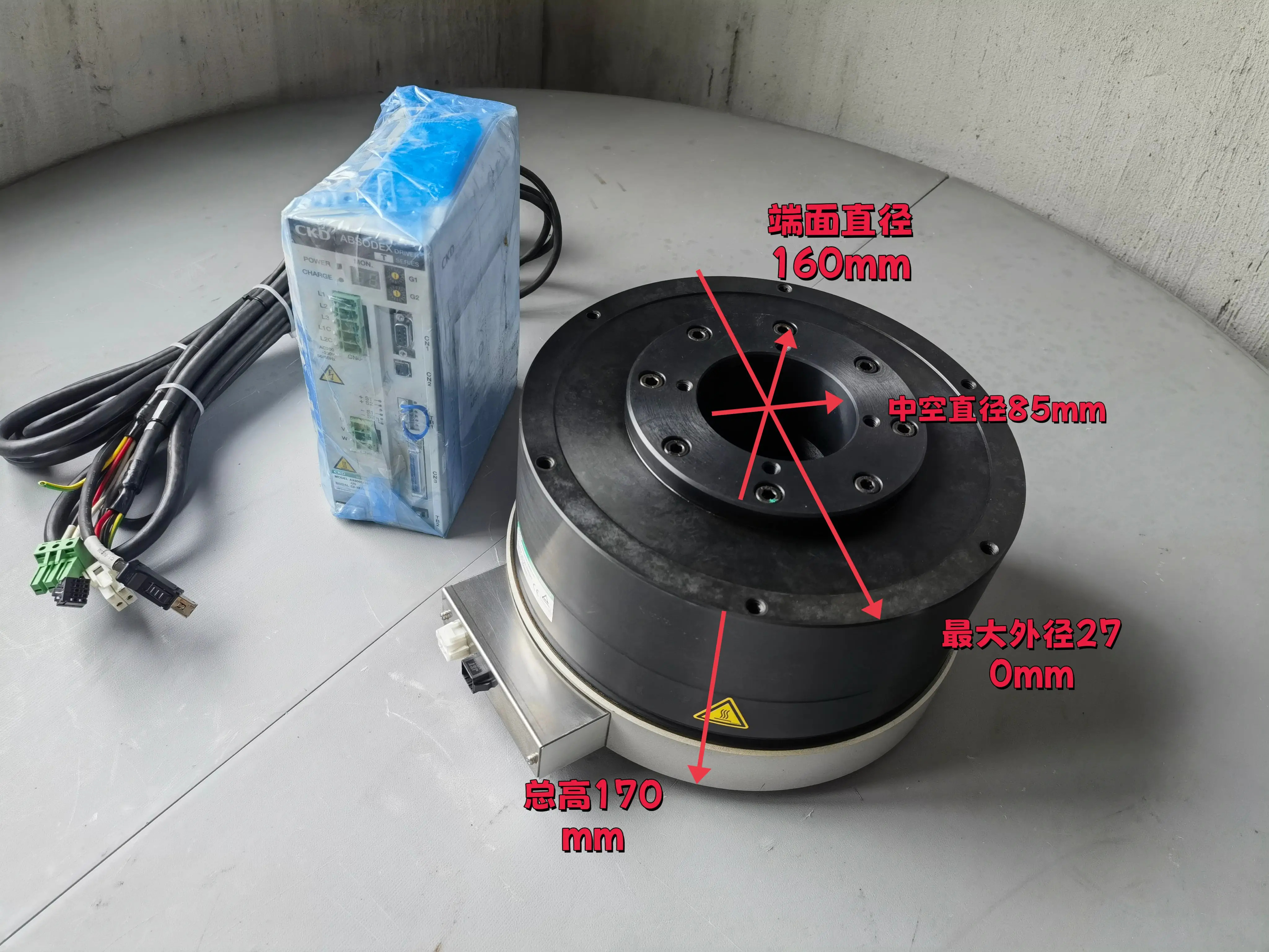 CKD 다이렉트 드라이브 모터 DD 인덱싱 AX4150TH-DM04-U0 드라이버 AX9000TH-U0