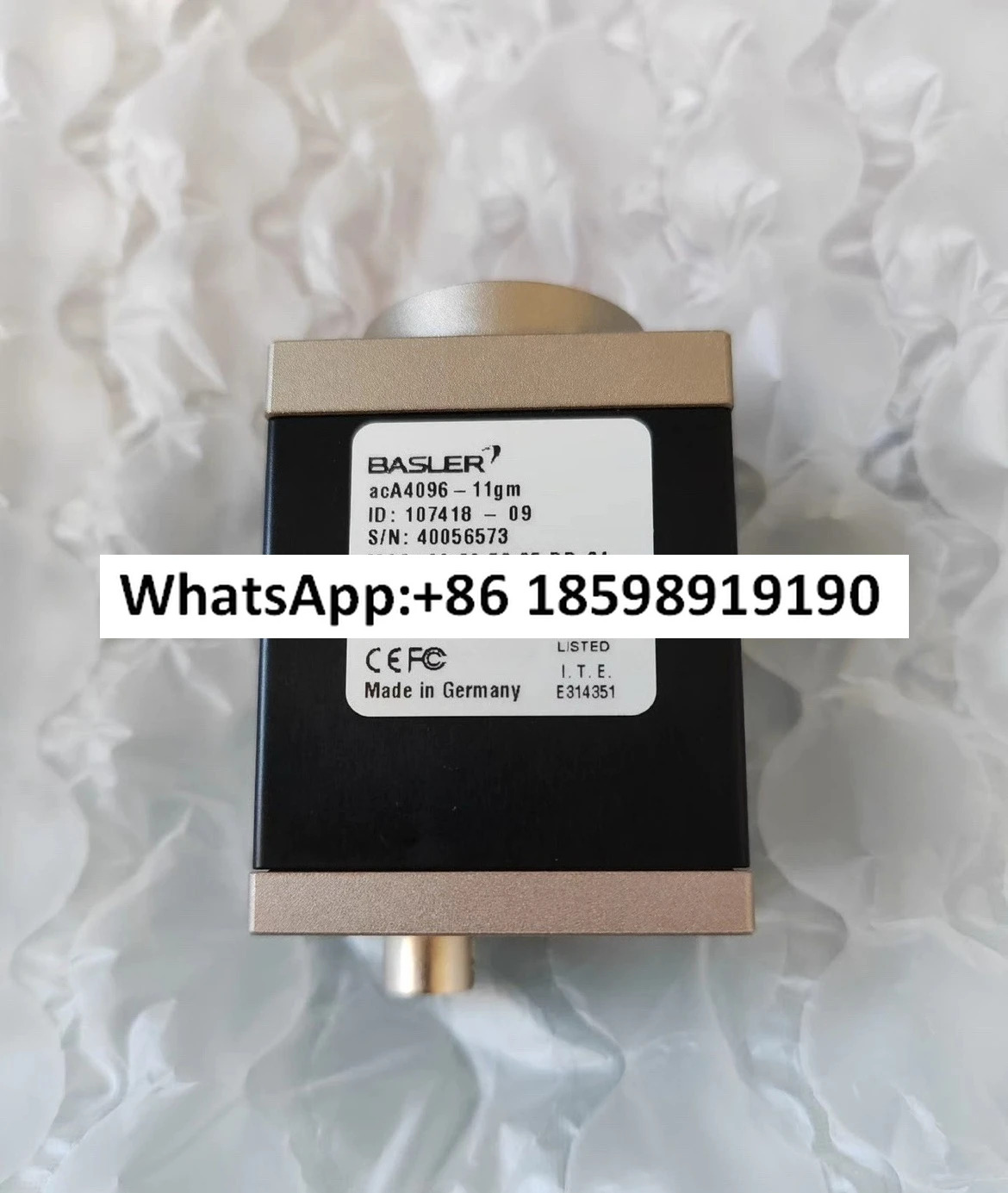 독일된 acA4096 11GM호환 gc 산업카메라 기능 패키지