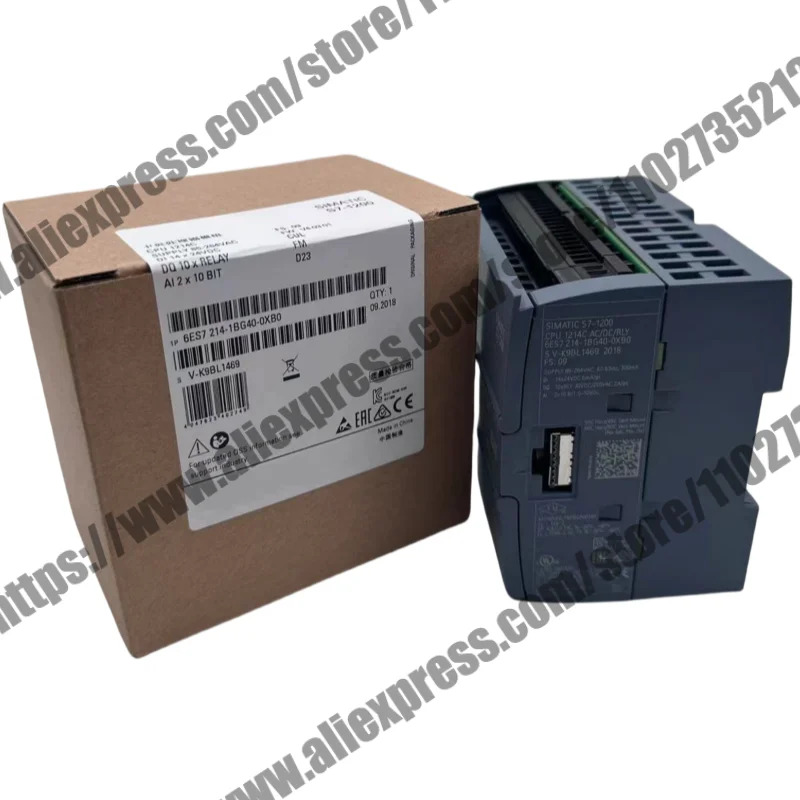 S7-1200 CPU 1214C 컴팩트 PLC 6ES7 214 6ES7214-1AG40-0XB0 6ES7214-1BG40-0XB0 6ES7214-1HG40-0XB0