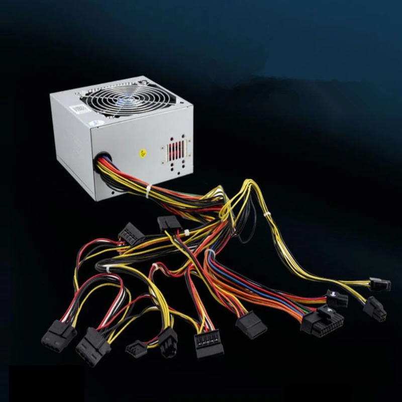 헌트키 X1050Ti 950 지지대 후면 정렬 전원공급장치 6P 디스플레이 카드 300W HK400-56FP PSU 신
