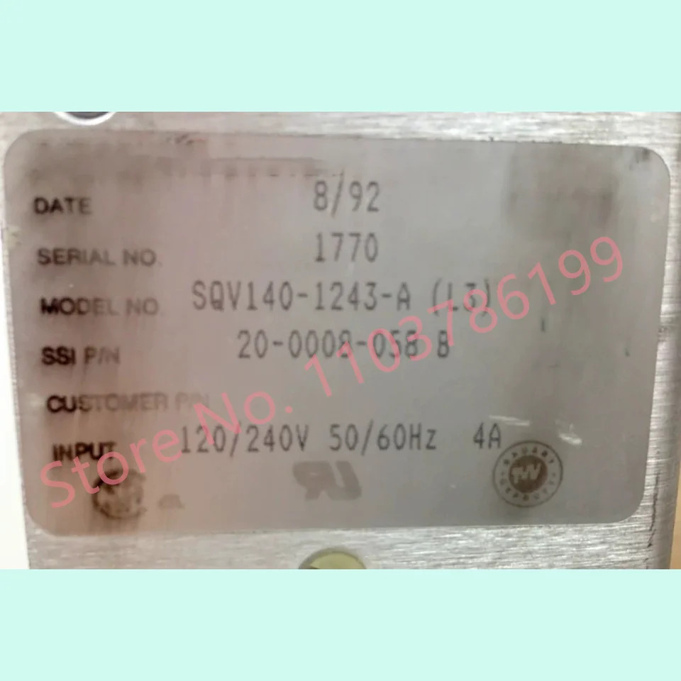SSI 산업장비 SQV140-1243-A L3