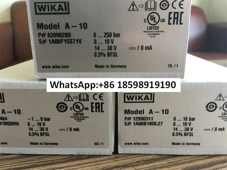 독일 압력센서 절대 압력 트랜스미터 AOMH 3 4 20mA