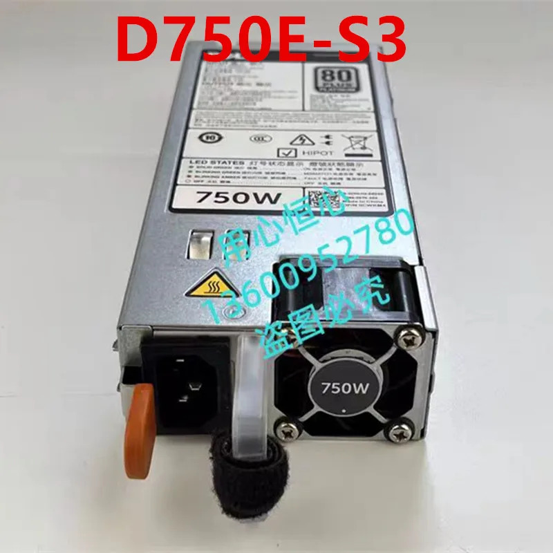DELL R730 R720 750W 전원공급장치 D750E-S3 CWKMX 0CWKMX DPS-750AB-29 A 새 원본