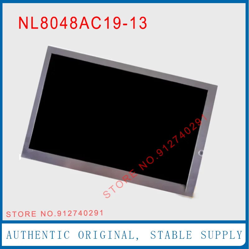 NEC 오리지널 NL8048AC19-13 TFT-LCD 산업LCD 디스플레이 스크린 패널 RGB 800x480
